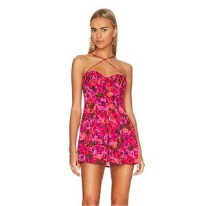 For Love & Lemons Wendy Mini Dress